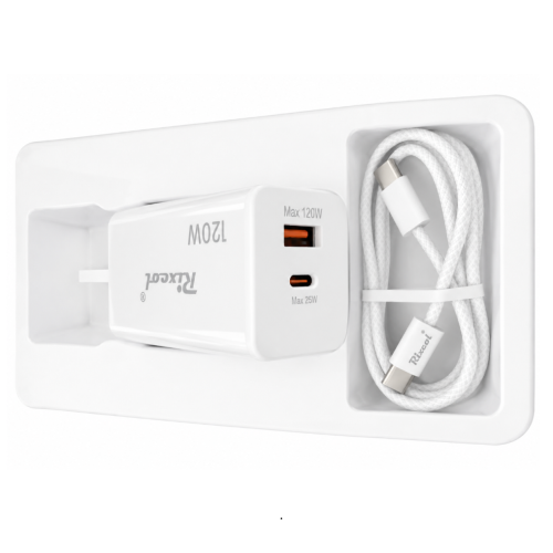 120W Fast Charger + C-C Cable