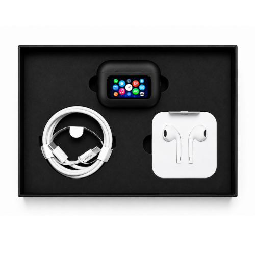 Audio Duo – Action Pod (ANC Wireless Earbuds, Touchscreen) + Wired Earphones
